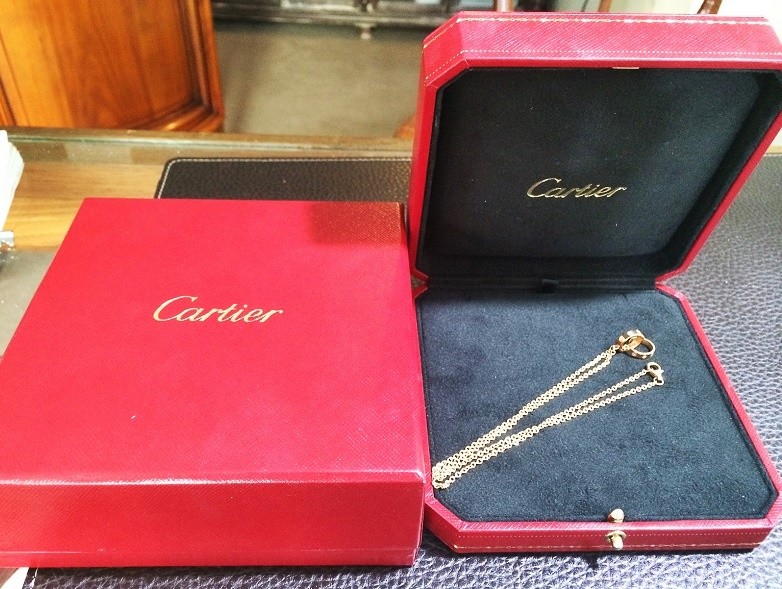 รับซื้อสร้อยคอคาร์เทียร์cartier